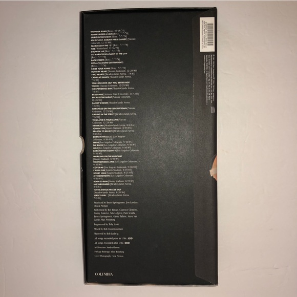 The Boss! Bruce Springsteen & The E Street Band “Live/1975-1985” 3 CD Box Set - Picture 3 of 14